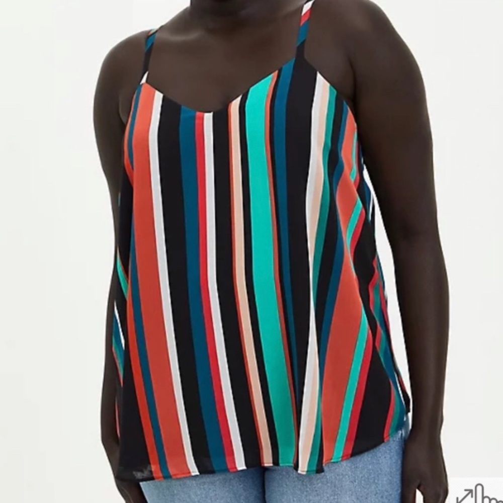 Torrid striped tank